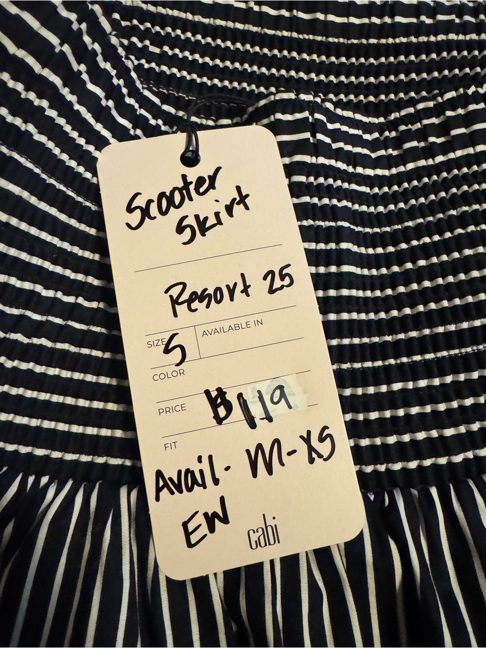 Cabi scooter skirt small #5036 - Picture 7 of 10